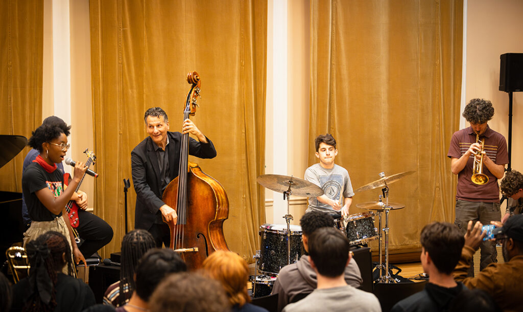 John Patitucci Inspires Young Musicians at the Kimmel Center